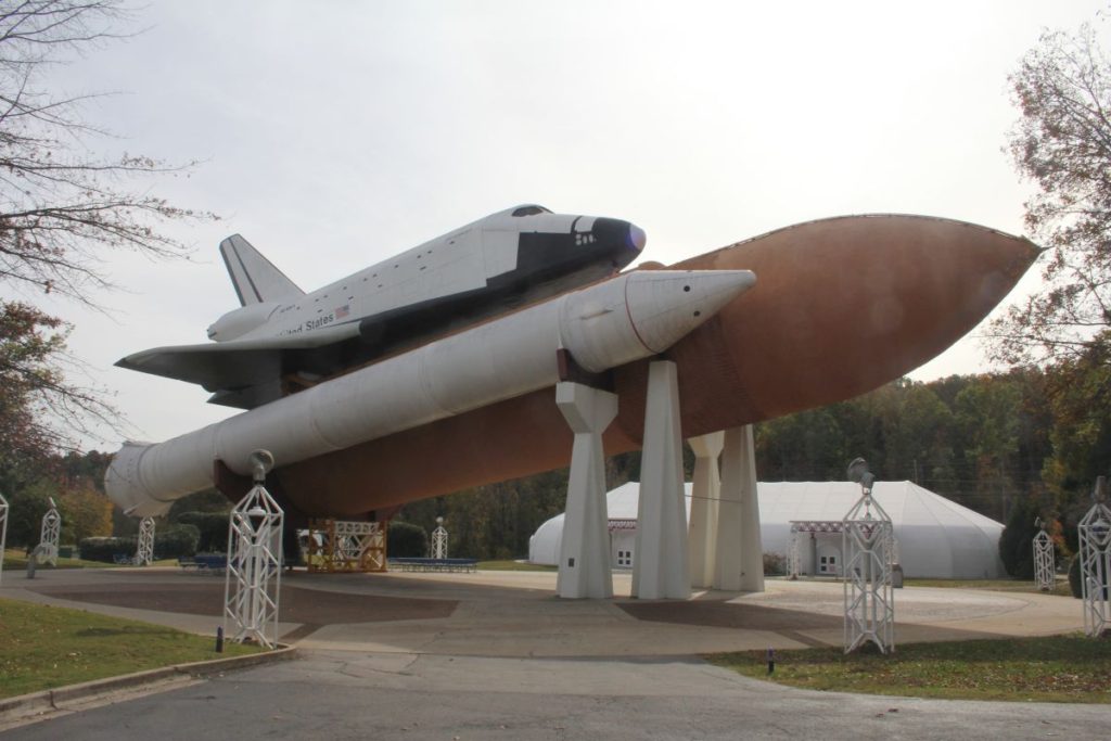 The World´s Only Full Stack Space Shuttle Exhibit